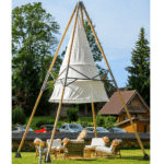 Punutud tool Boho 1-kohaline foto 3