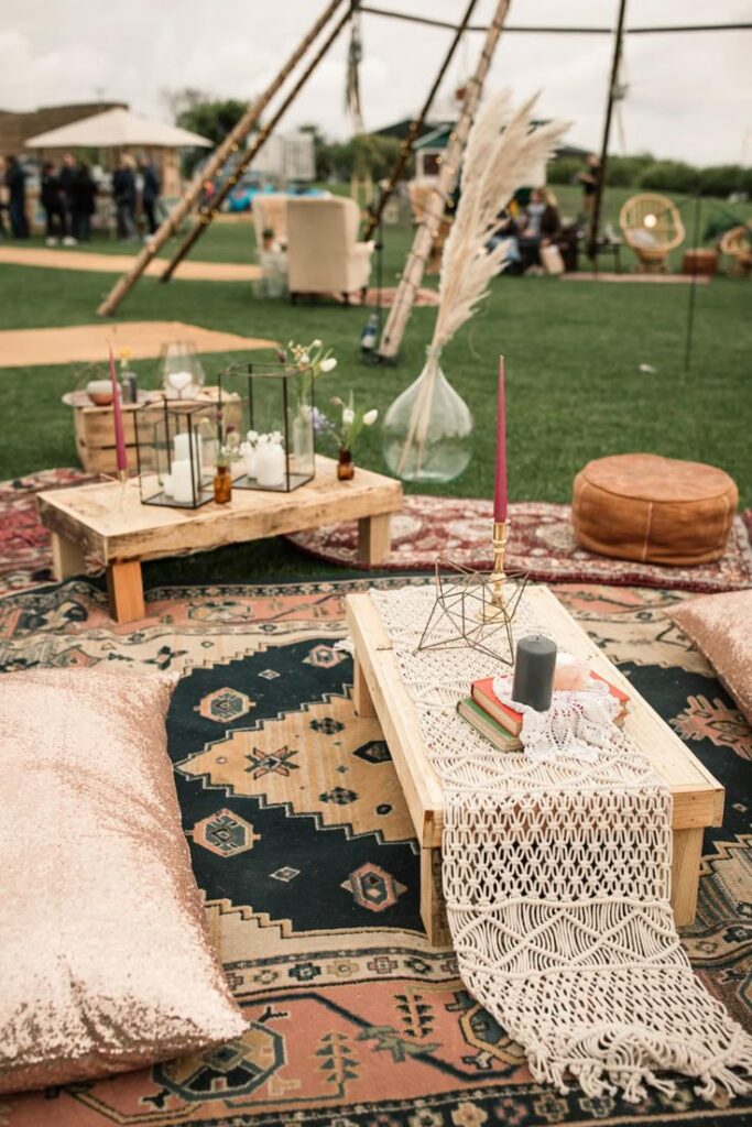 Suvine boho lounge