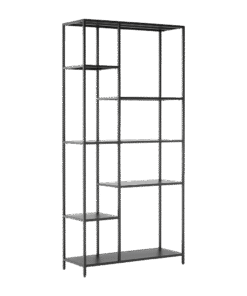 Must metallist riiul H164