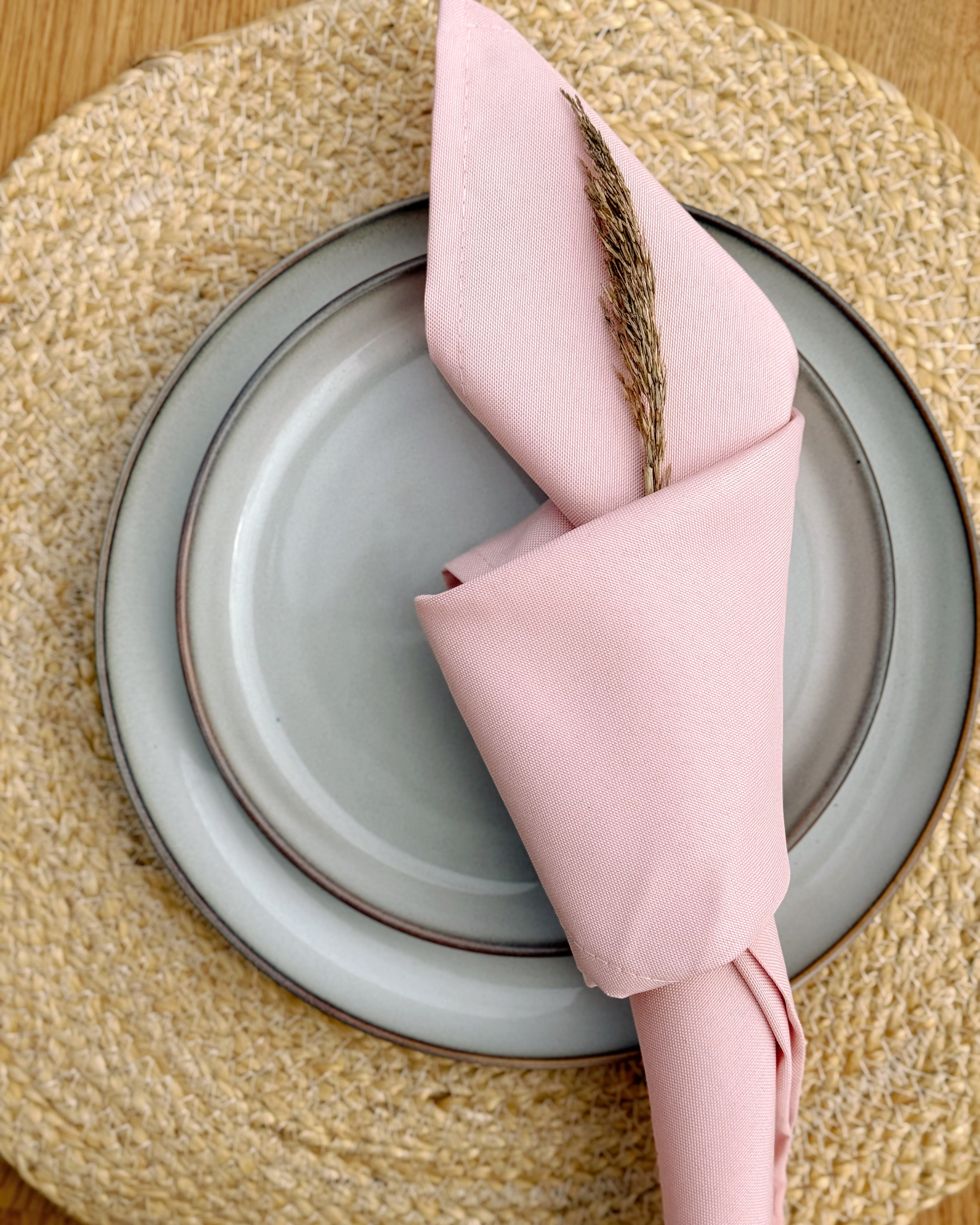 Servjett roosa foto 2