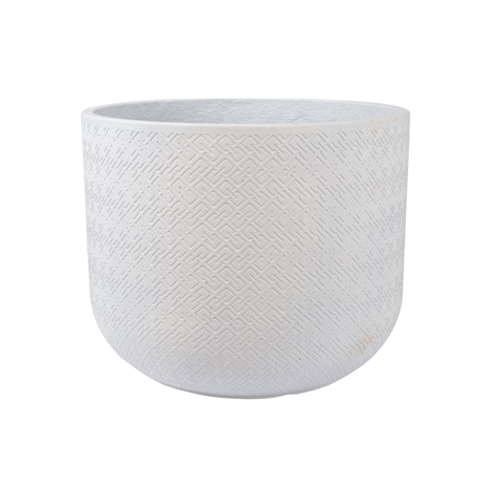 Lillepott valge D30 H25