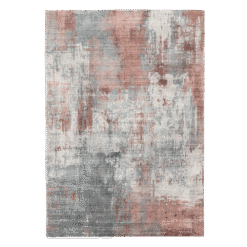 Roosa ja halliga dekoratiivvaip 160x230
  rent