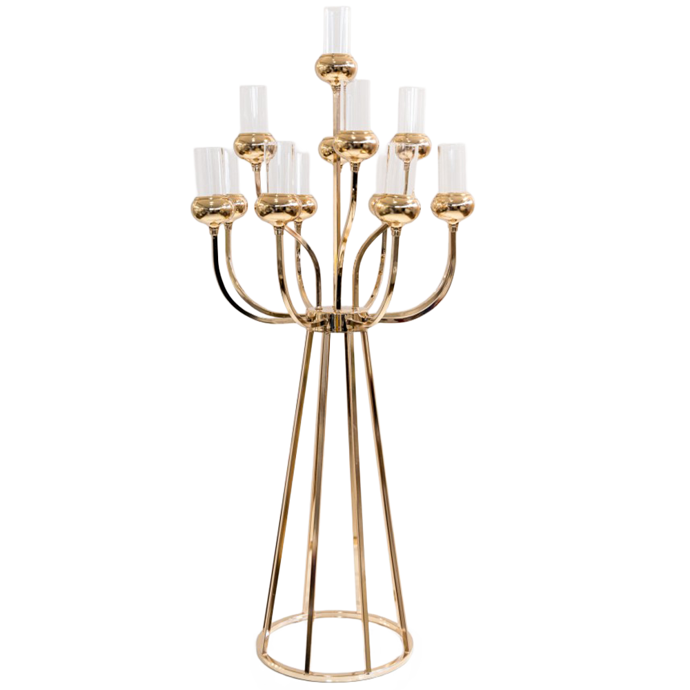 Küünlajalg kuldne Luxury H120