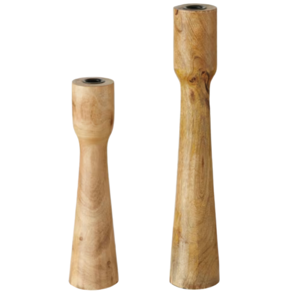 Puidust küünlajalgade komplekti rent ürituseks