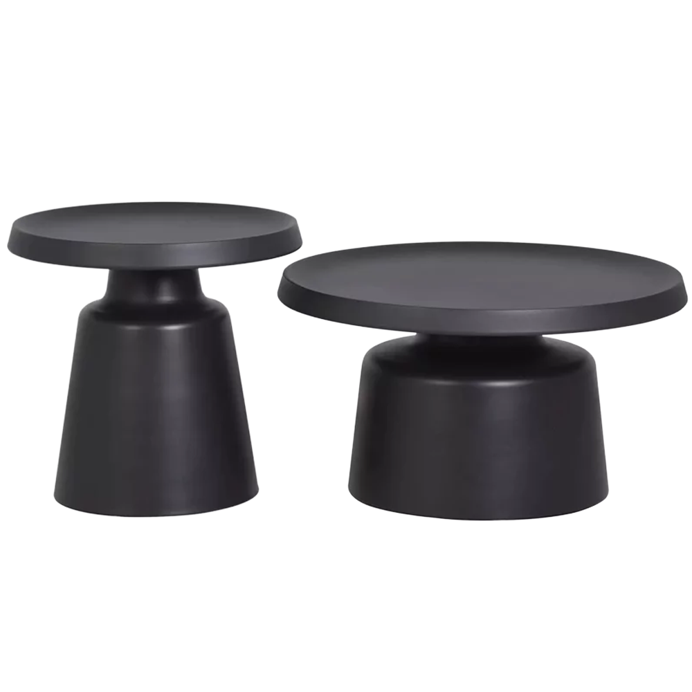 Must kohvilaua komplekt