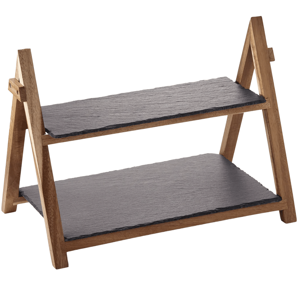 Pruun puidust serveerimisriiuli rent sinu ürituseks